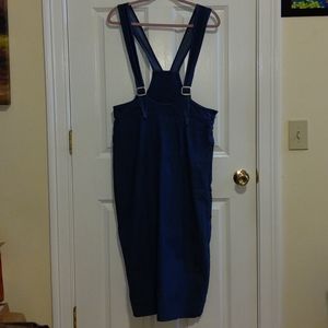 Randy With Love Women's Denim Jumper Dress Size 13/14